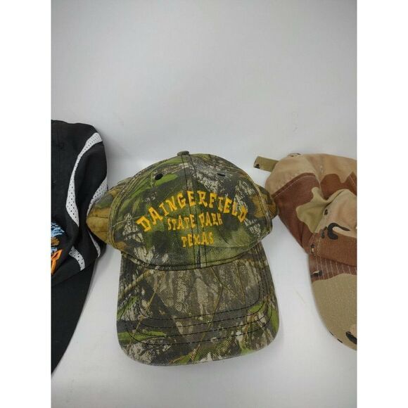 Lot of Ball Caps Hats 7 In Various Colors Local Regional State Promo - Picture 6 of 8